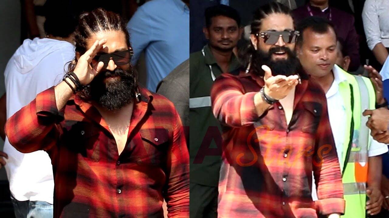 After KGF 2s grand success Old Video Of Yash Trimming His Long Beard goes  viral  Tamil News  IndiaGlitzcom