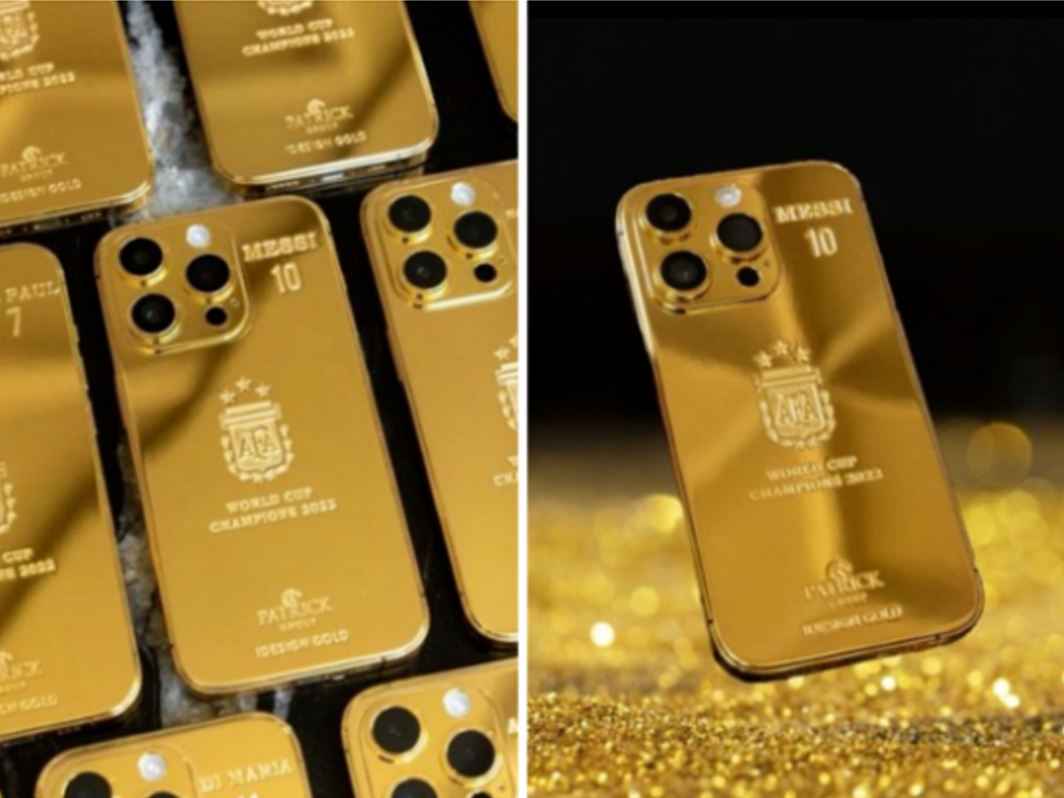 Lionel Messi bought 35 gold iPhone and gifted it to his teammates