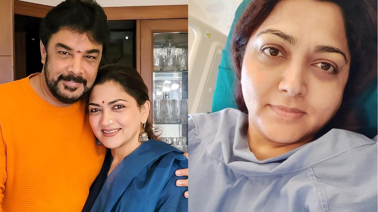 Actress Khushbu Sundar has been hospitalized due to fever and headache. Currently, the actress's health has recovered and no one needs to fear.