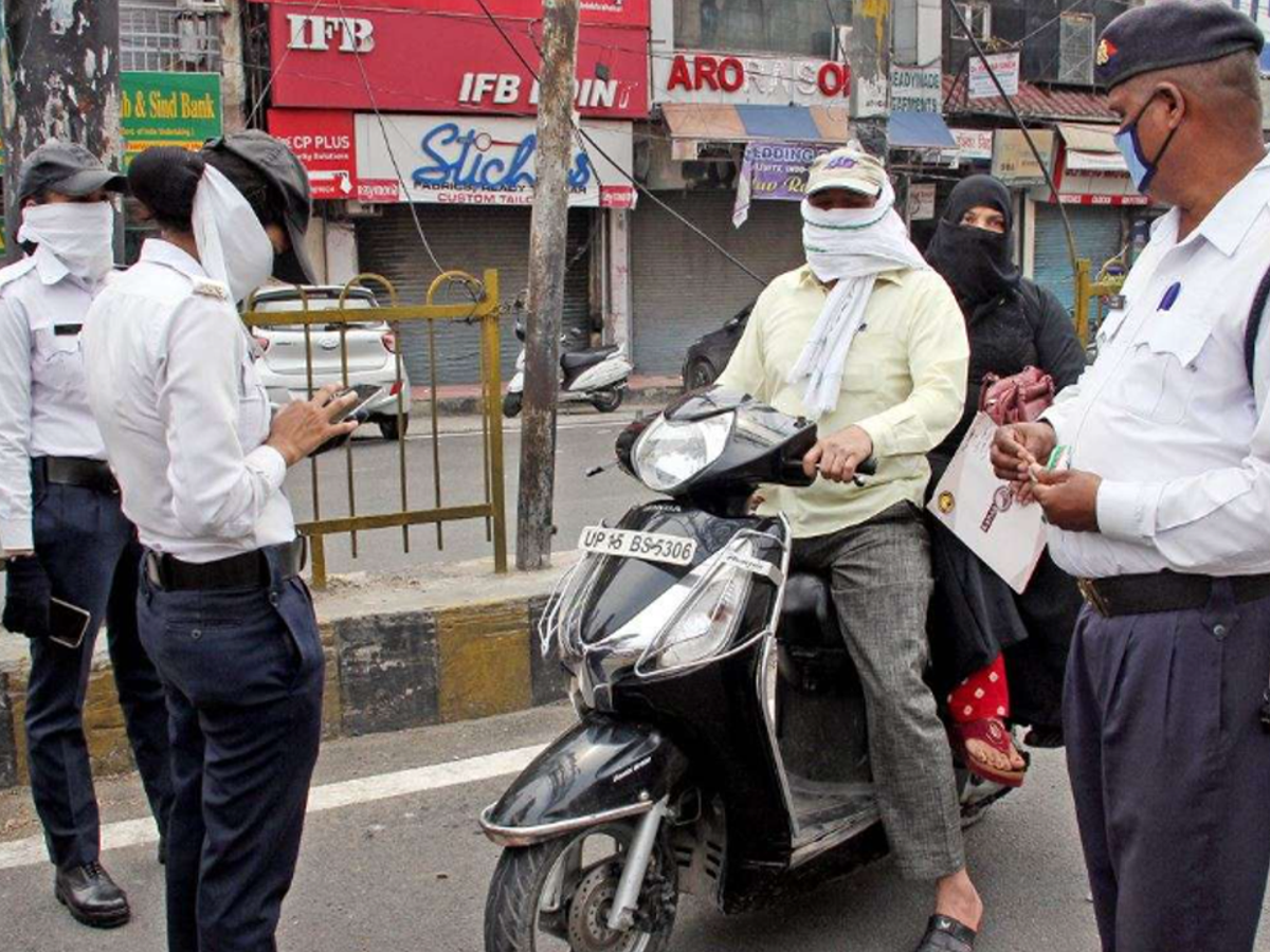 A new rule has been implemented for the police who do not obey the traffic rules.
