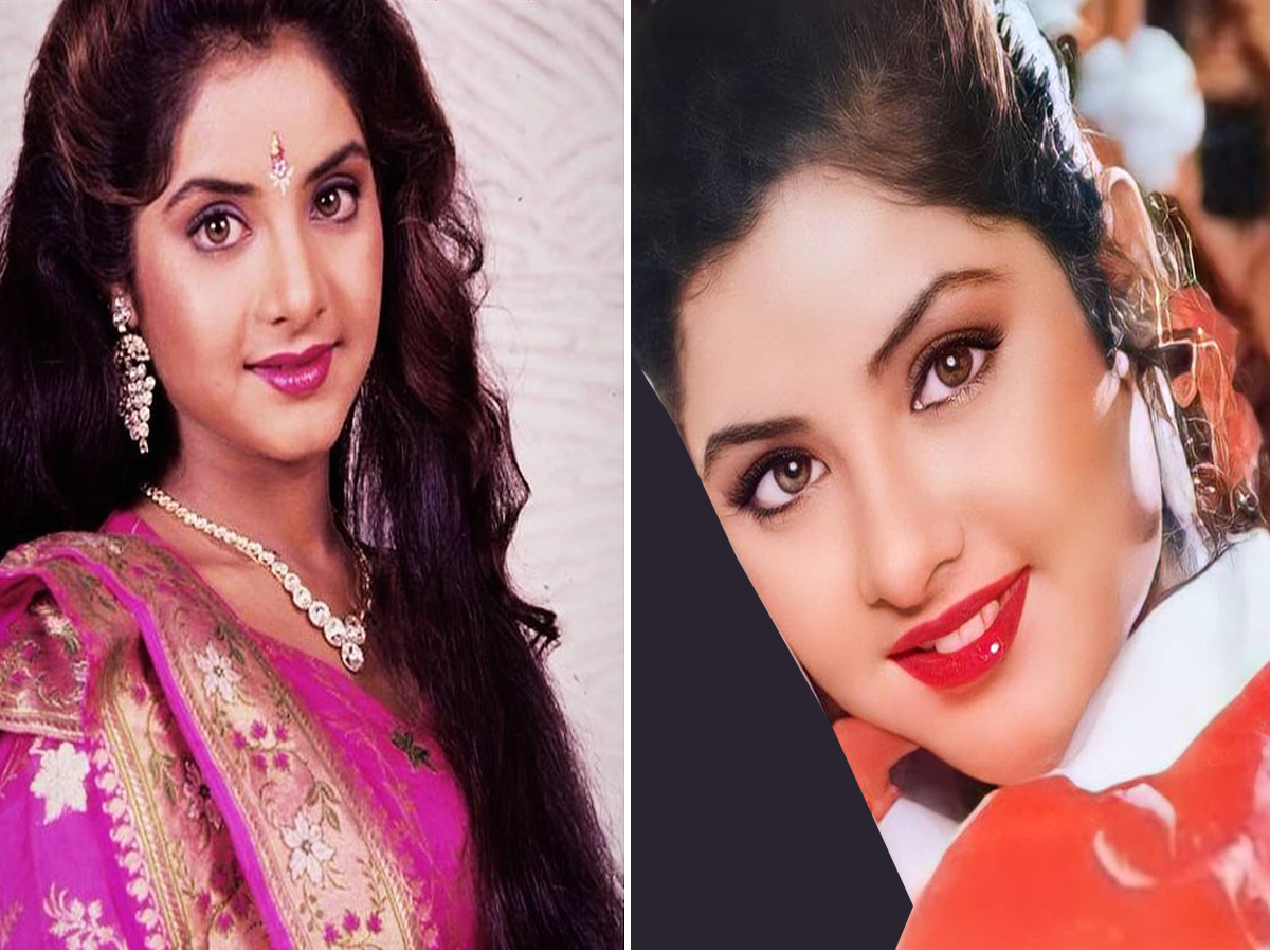 Actress Divya Bharti has become famous by acting in many films in her young age.
