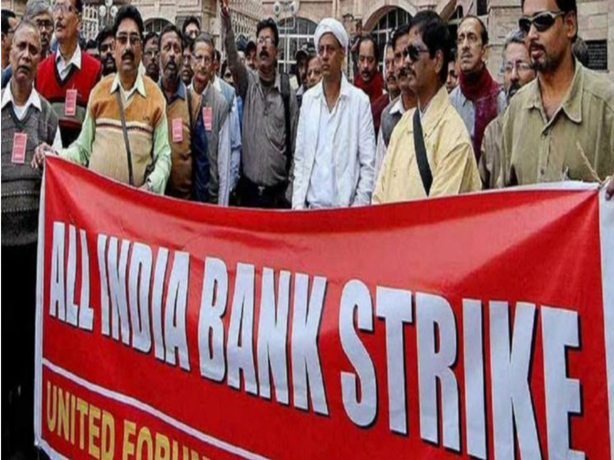 Bank Employees Strike