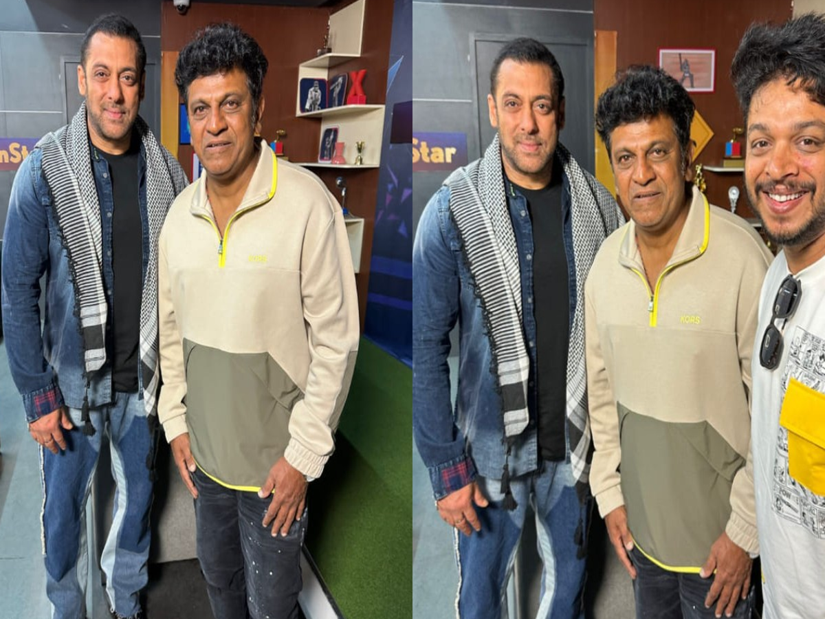 Shiva Rajkumar meets Salman Khan in Mumbai