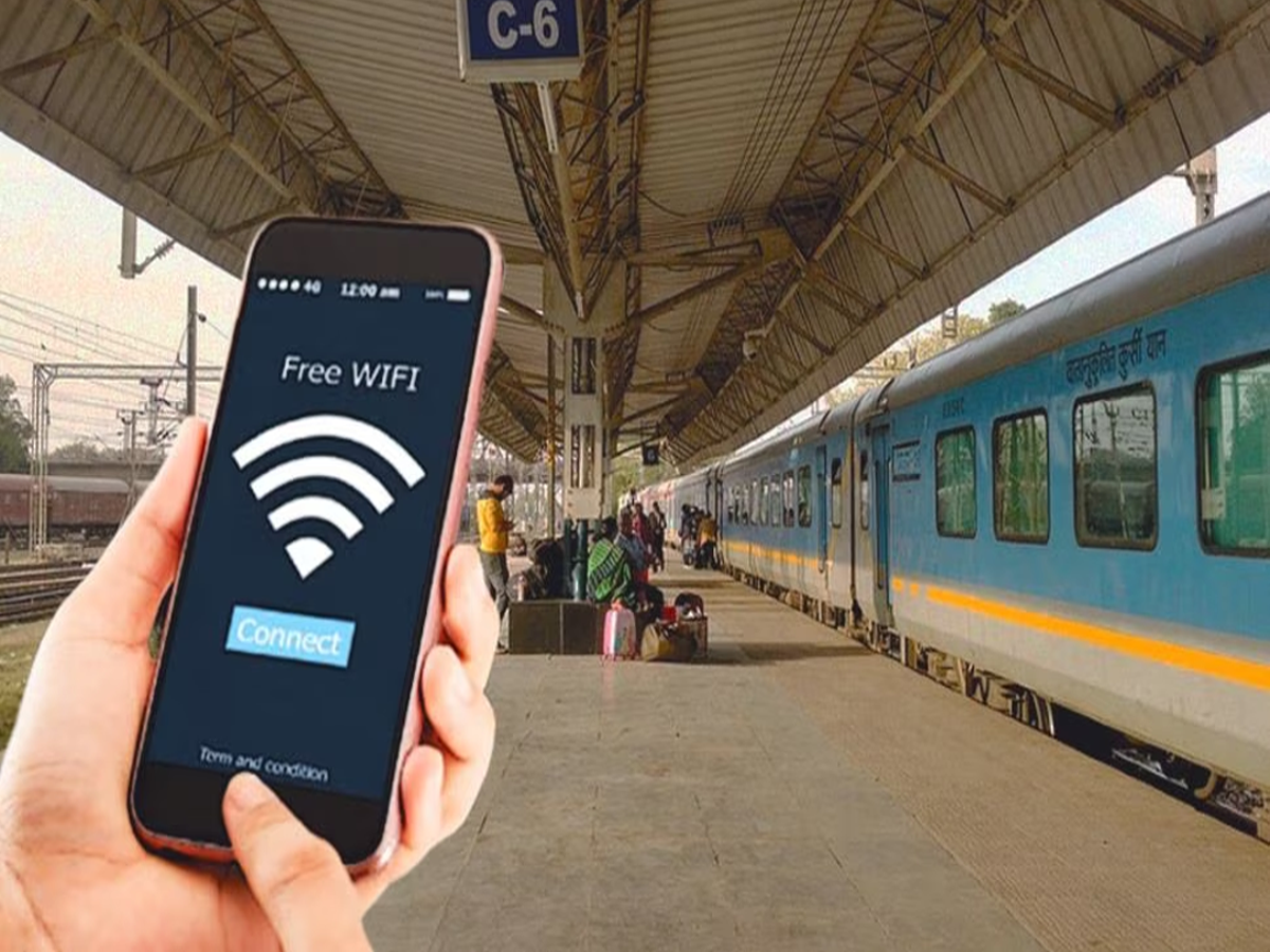 Free Wi-Fi In Indian Railways