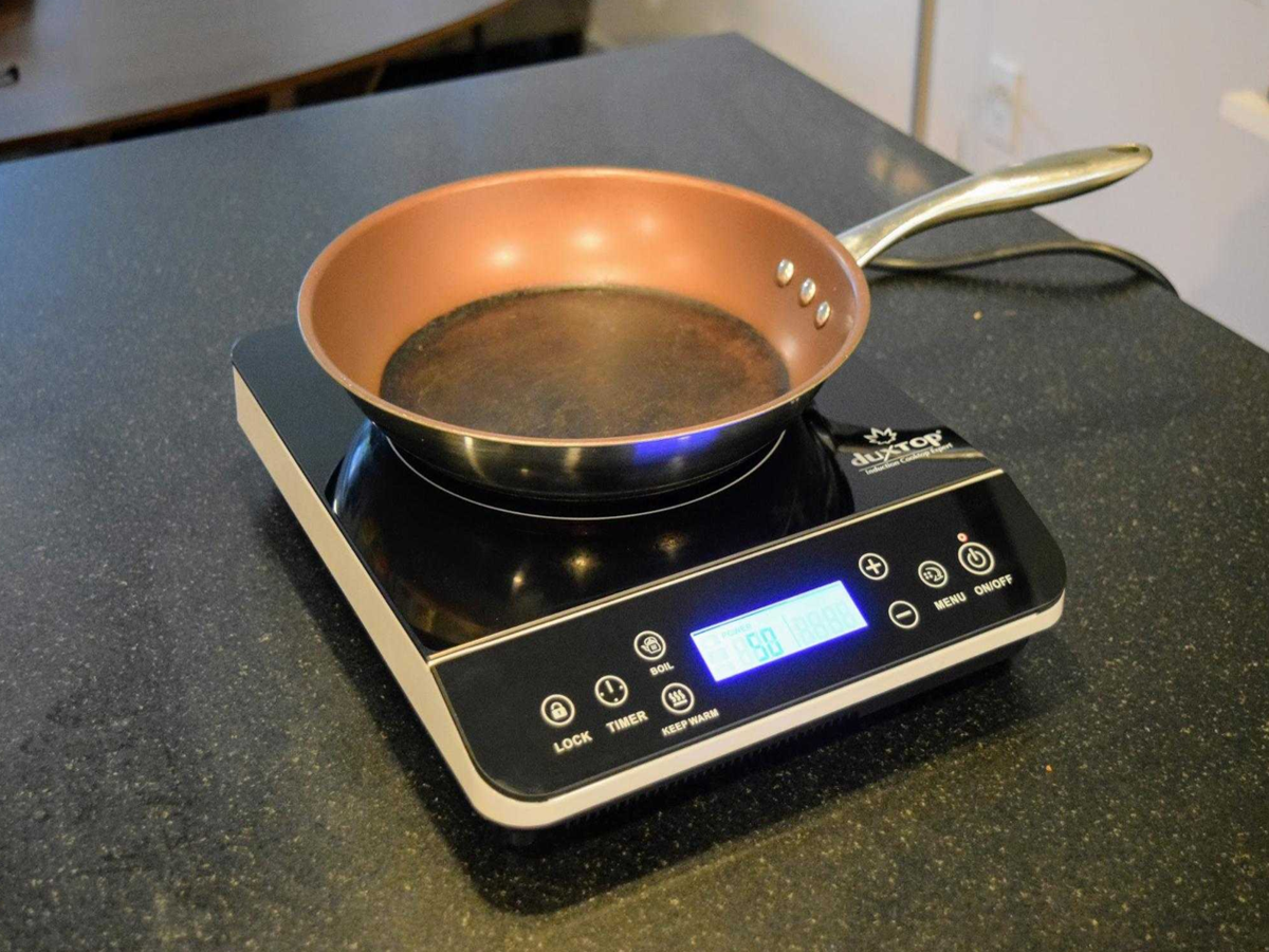 induction with pan