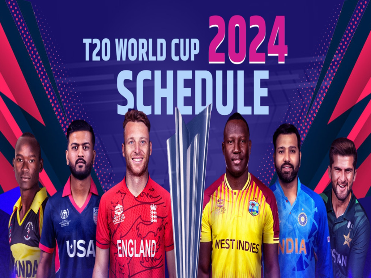 T20 World Cup T20 ವಿಶ್ವಕಪ್ 2024 ರ ವೇಳಾಪಟ್ಟಿ ಪ್ರಕಟ, ಭಾರತಕ್ಕೆ ಯಾವ