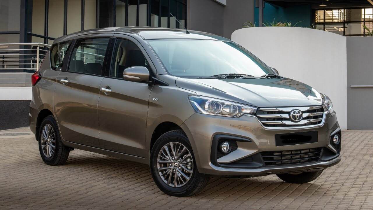 new toyota rumion 7 seater car