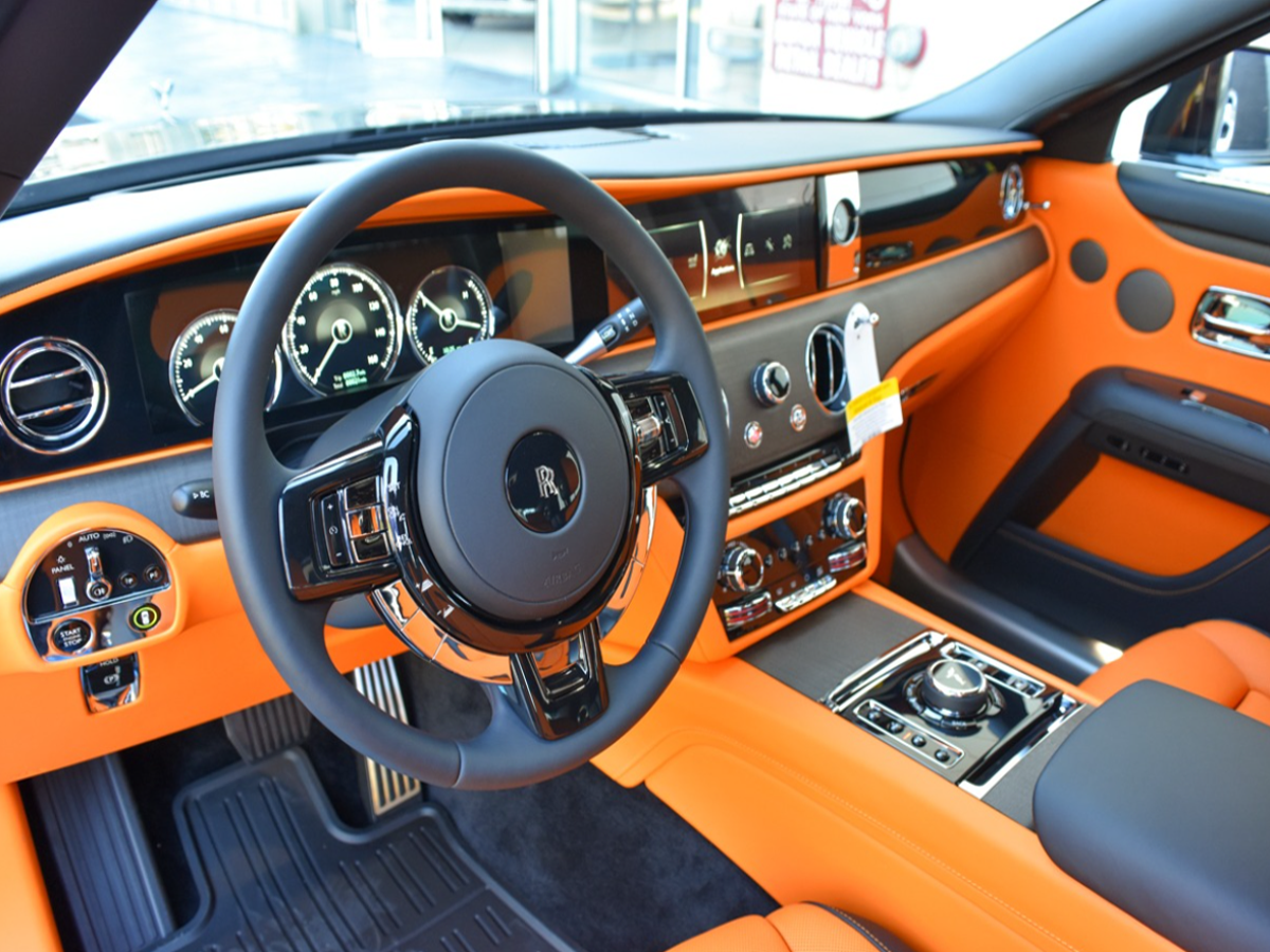 Rolls Royce Interior View