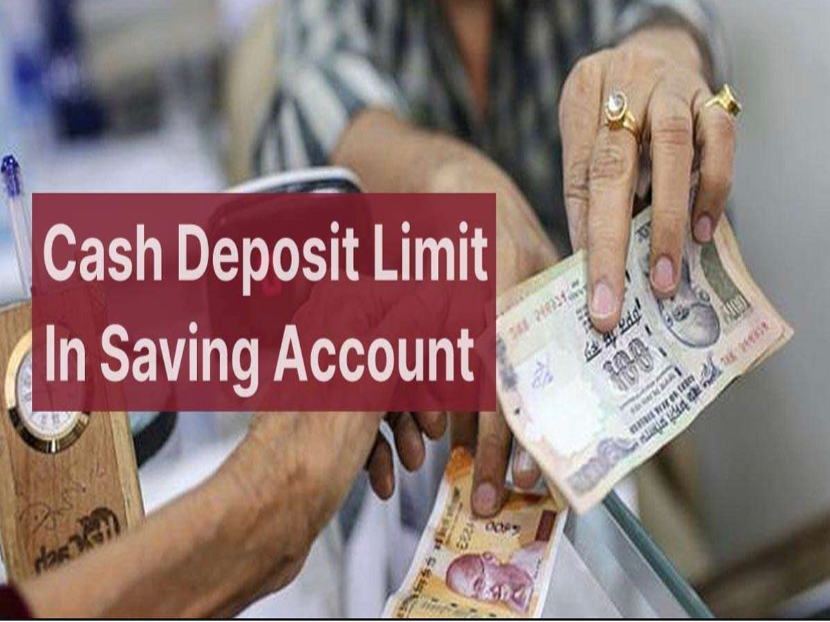 Cash Deposite Limit In Saving Account 