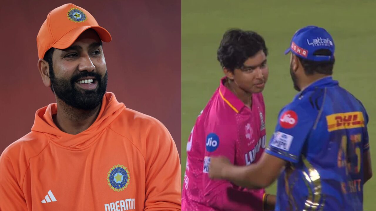 vaibhav suryavanshi and rohit sharma