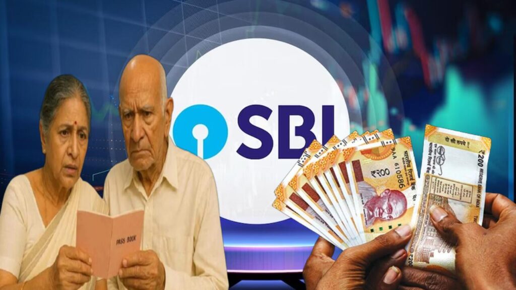 Graph showing SBI fixed deposit interest rate changes effective June 15, 2025
