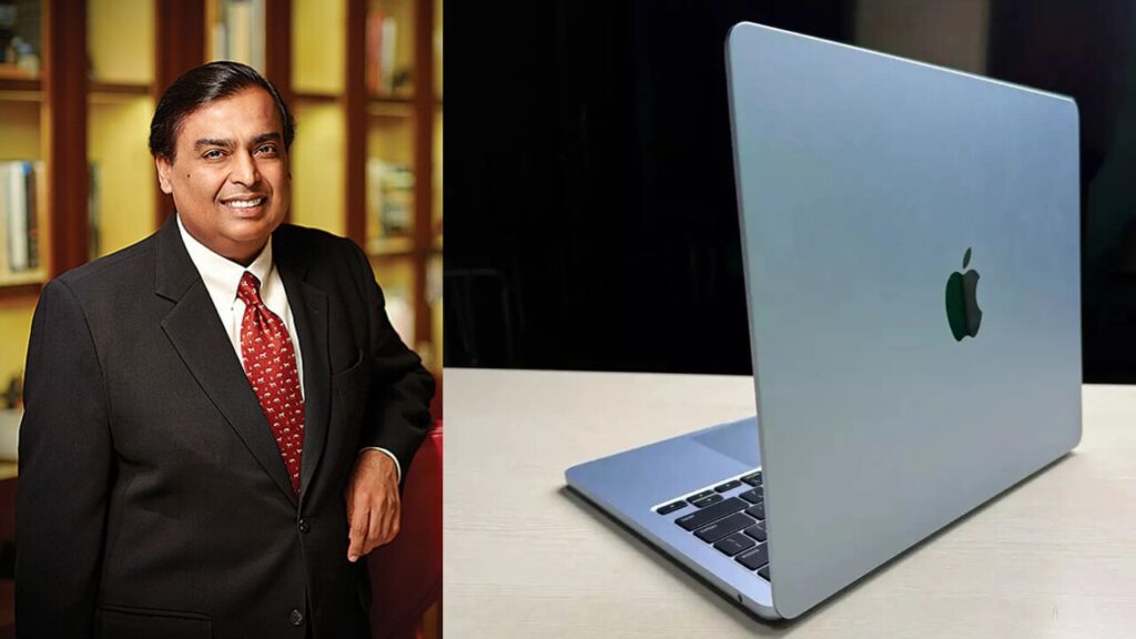 Apple MacBook Air M4 laptop with discount offer on Reliance Digital