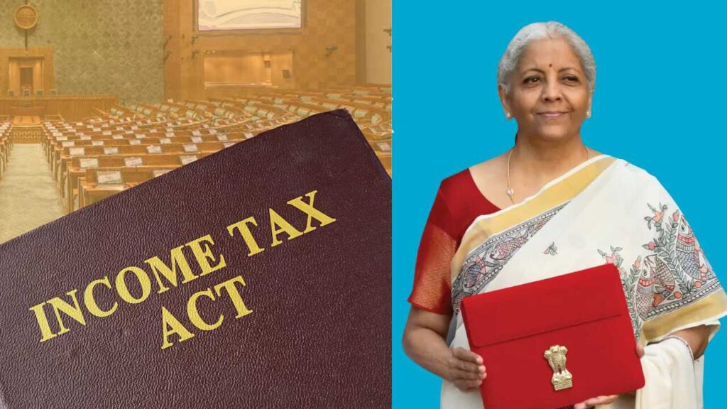 Calculator and financial documents representing zero tax on 15.5 lakh income