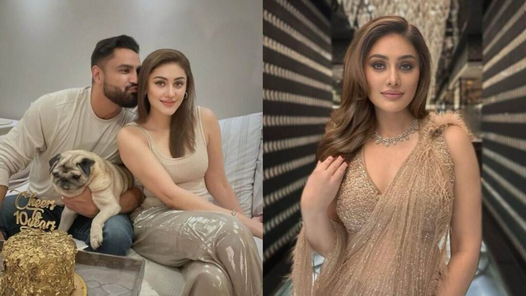 Shefali Jariwala with husband Parag Tyagi at a reality show event