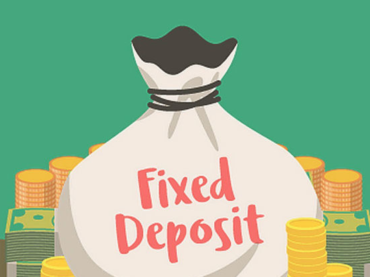 Illustration of fixed deposit certificate and money growth chart for 2025 rules