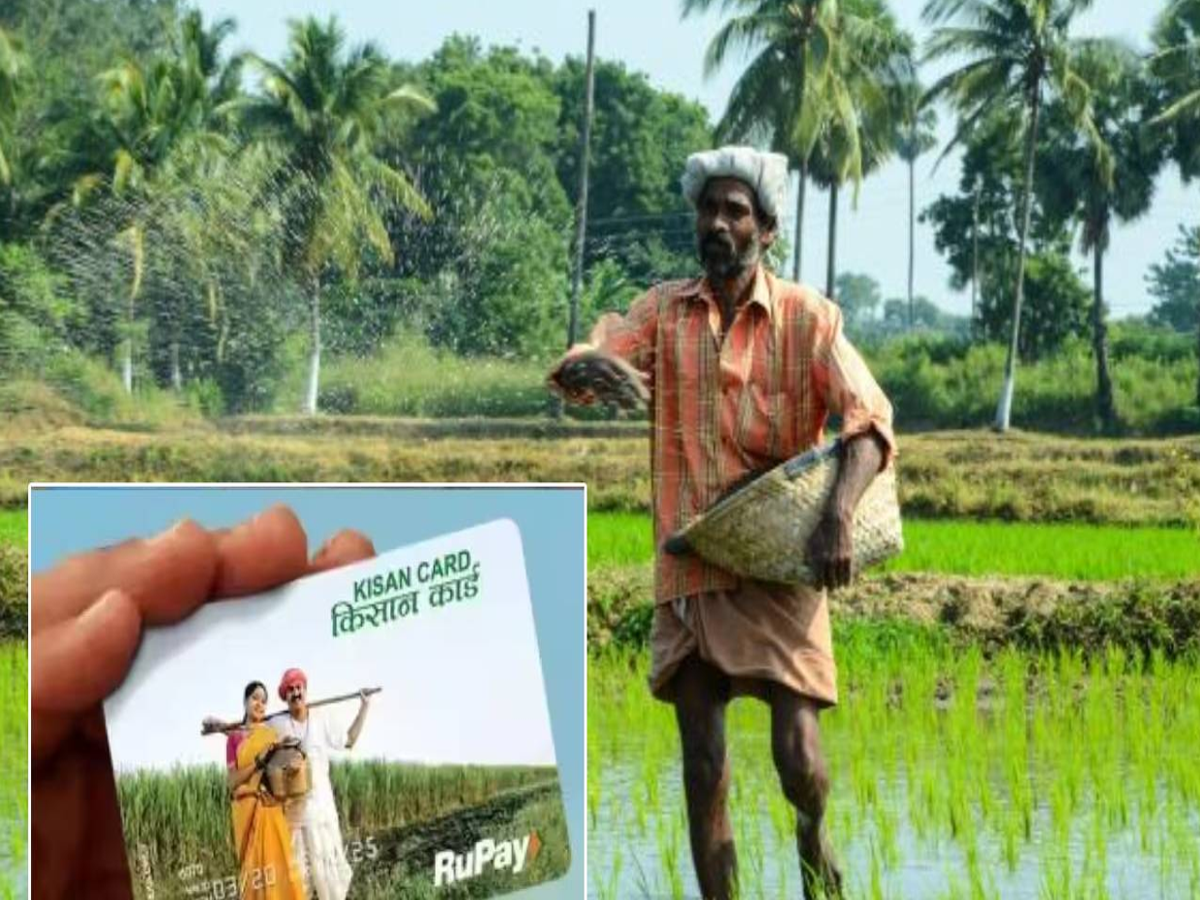 Farmers using Kisan Credit Card for purchasing agricultural equipment