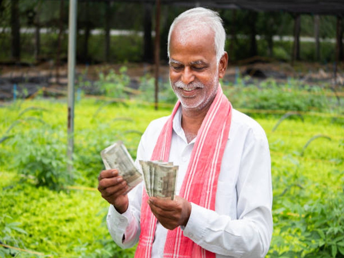 Kisan Credit Card scheme benefits for farmers illustration