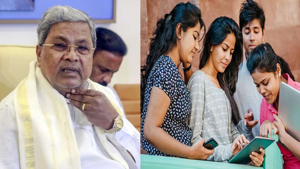 "Youth applying for jobs in Karnataka power sector with economic impact visuals"