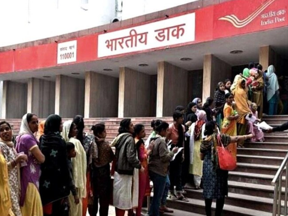 Calculator displaying Post Office RD scheme returns for 5-year investment