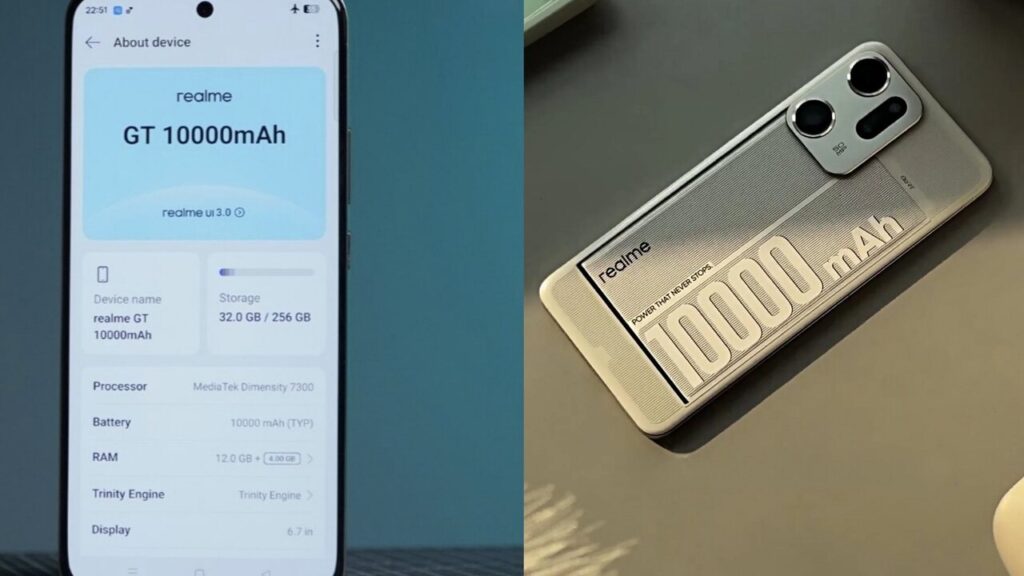User enjoying long battery life on 10,000mAh smartphone during travel