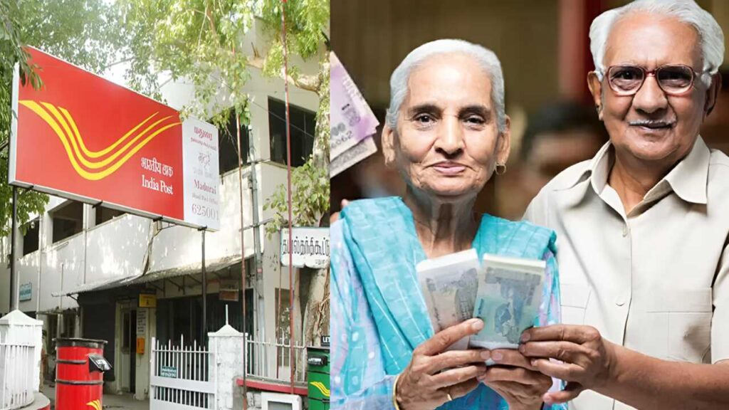 Elderly couple discussing retirement savings with SCSS