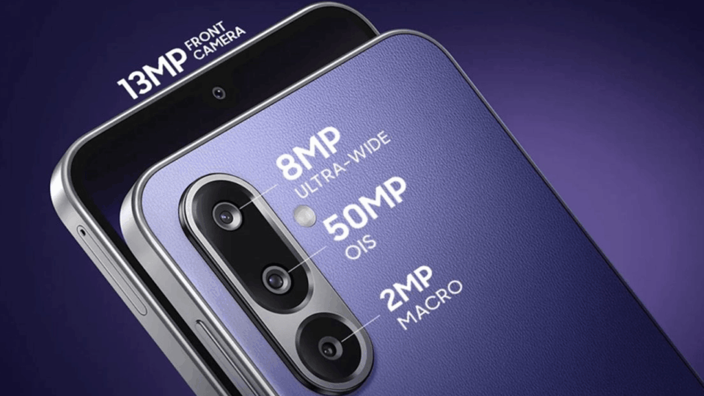 Samsung Galaxy F36 5G display showcasing Super AMOLED screen with 120Hz refresh rate and battery performance