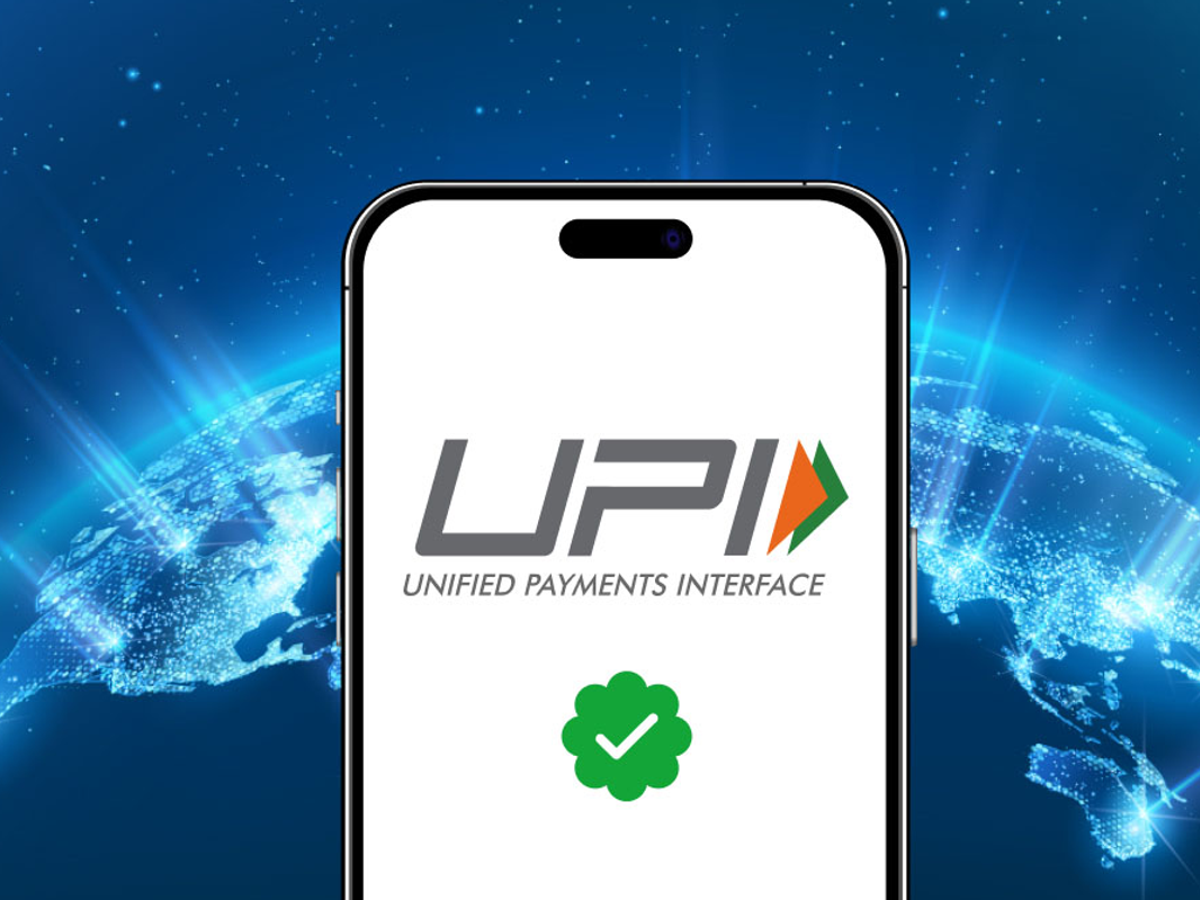 Person scanning QR code with UPI to access credit line funds from fixed deposit or shares
