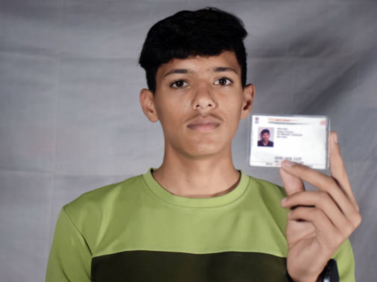 Screenshot of myAadhaar portal in Kannada for online updates