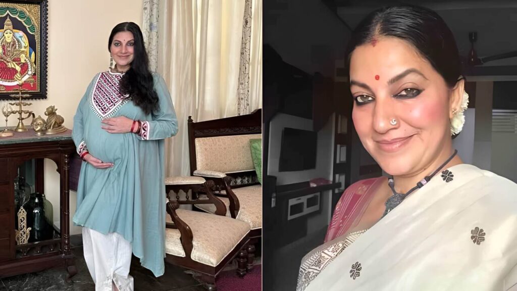 Kannada actress Bhavana Ramanna during her IVF journey at a fertility center in Bengaluru
