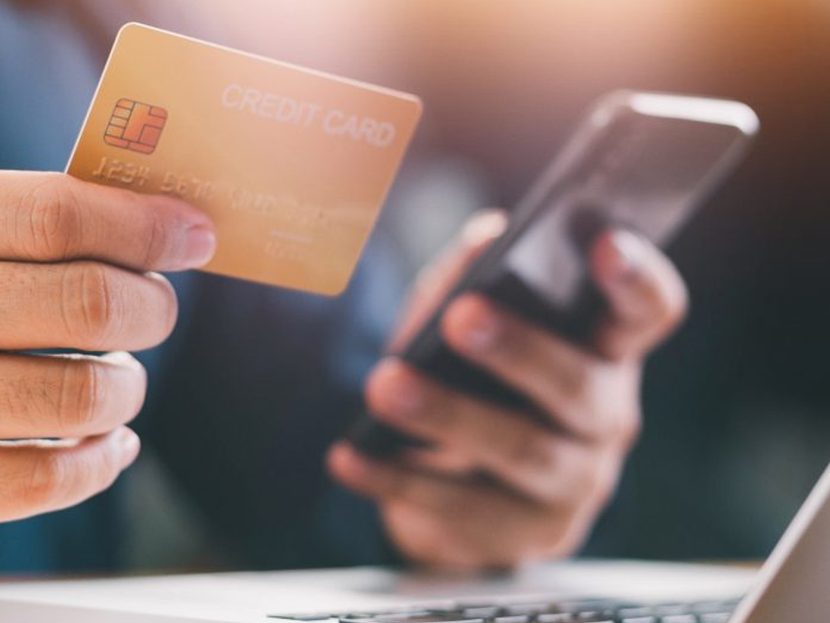 Close-up of reward points on a credit card app, showcasing financial benefits.