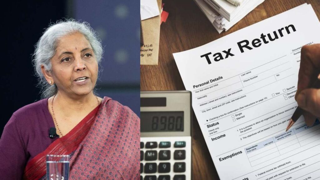 Income Tax Notice document with a magnifying glass for Karnataka residents