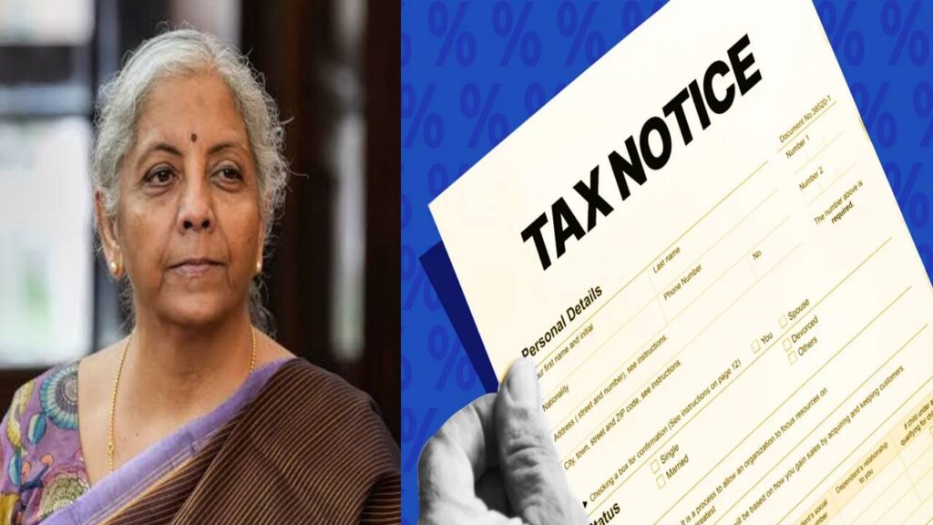 Person checking bank statements to avoid income tax notices from large investments