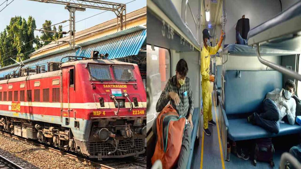 Passengers boarding a train at Bengaluru railway station, highlighting rail travel in Karnataka.