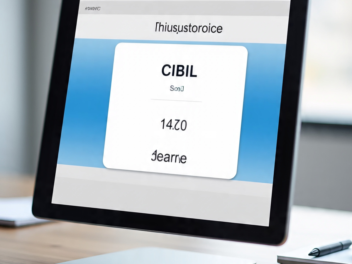 First placeholder: Illustration of steps to improve CIBIL score with icons for payment and credit utilization