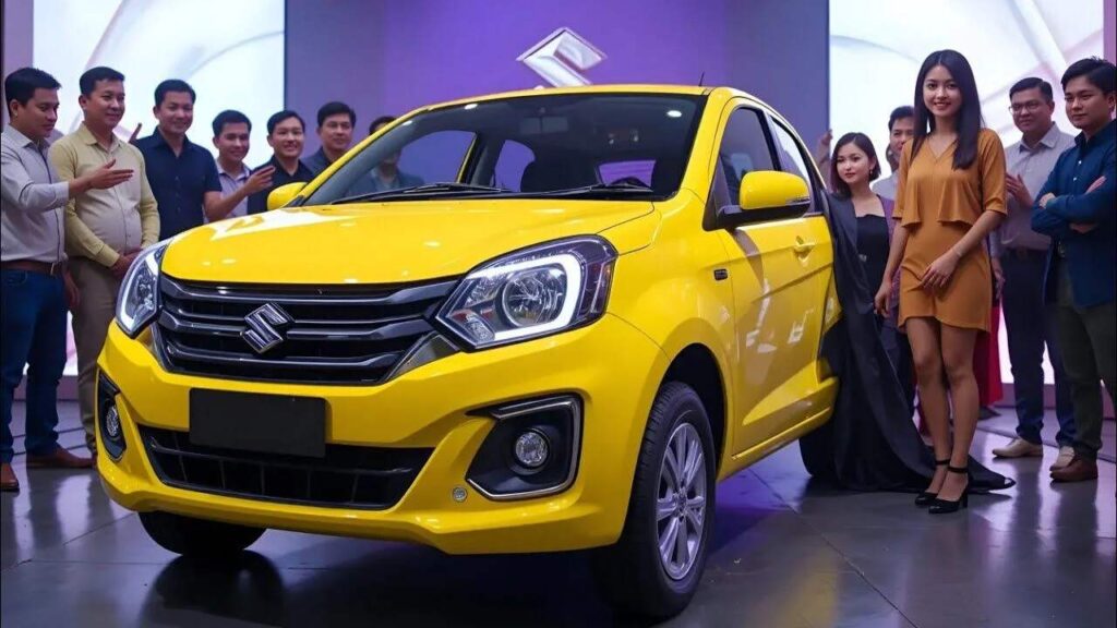 Interior of 2025 Maruti Alto K10 showcasing safety features and modern dashboard