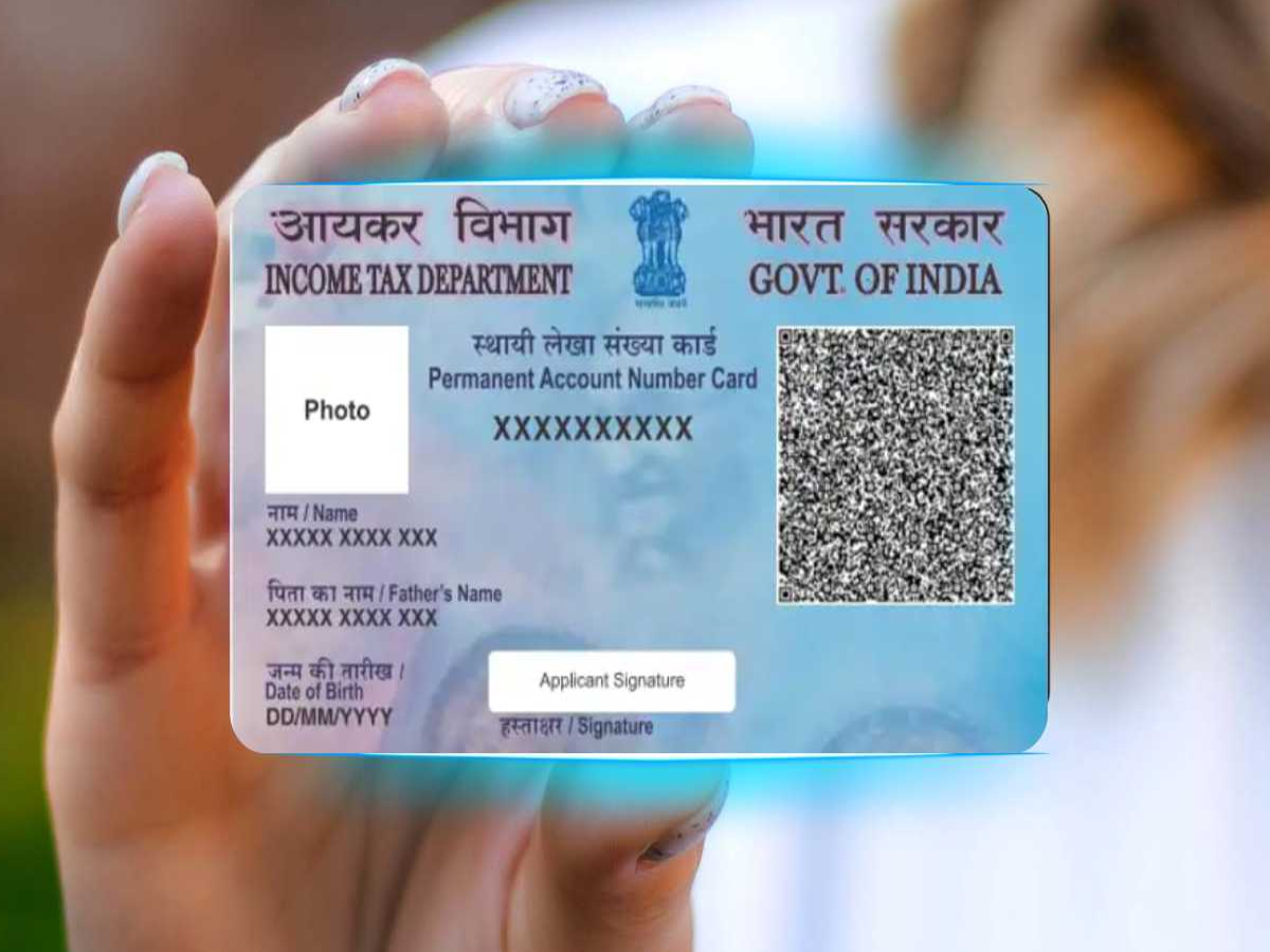 Illustration of fraud prevention tips with PAN card and security icons