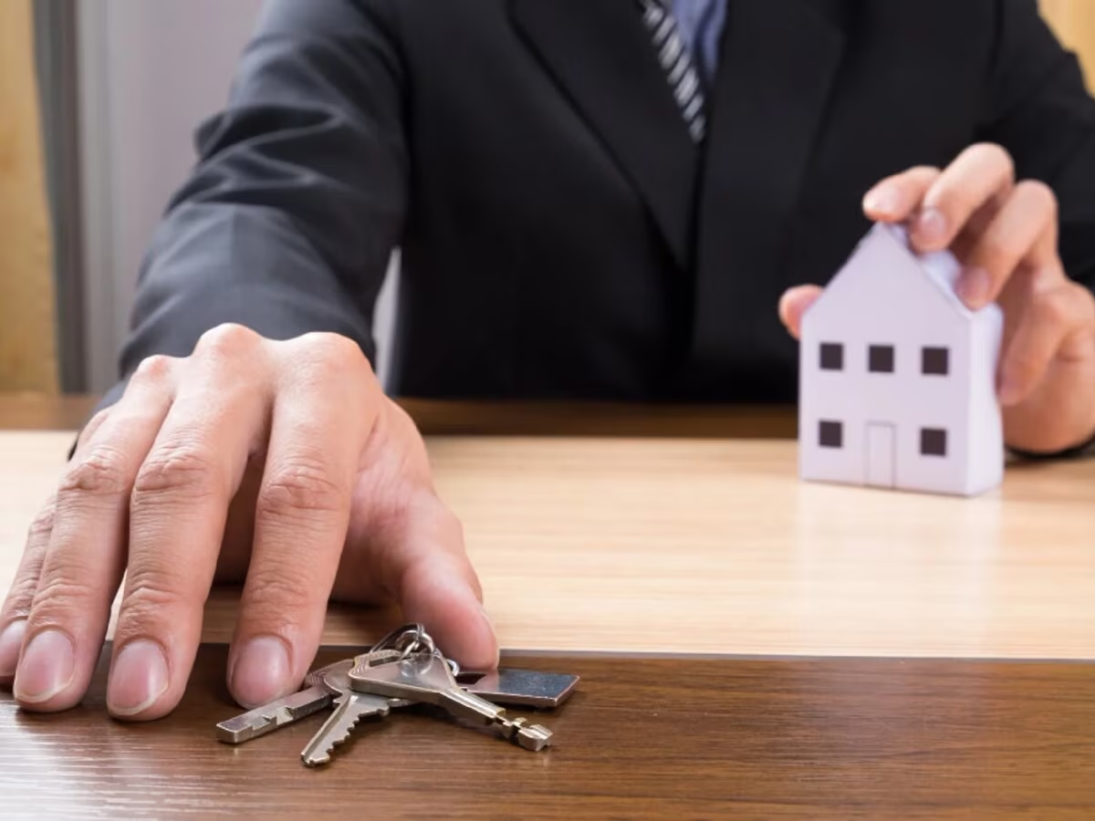 Legal documents and property keys representing grandchildren's rights in ancestral property in India.