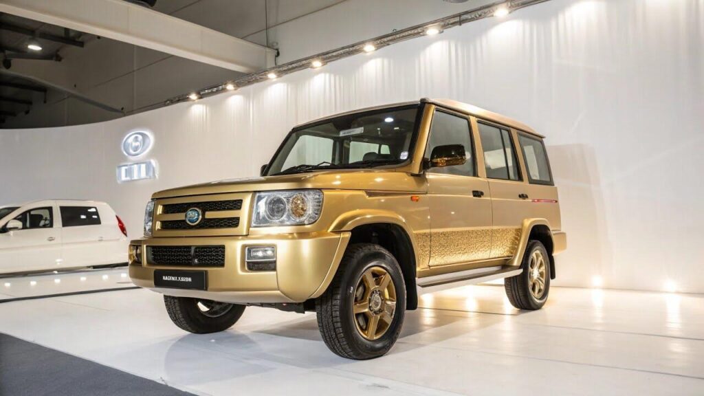 "Tata Sumo 2025 concept showcasing rugged design and modern features"