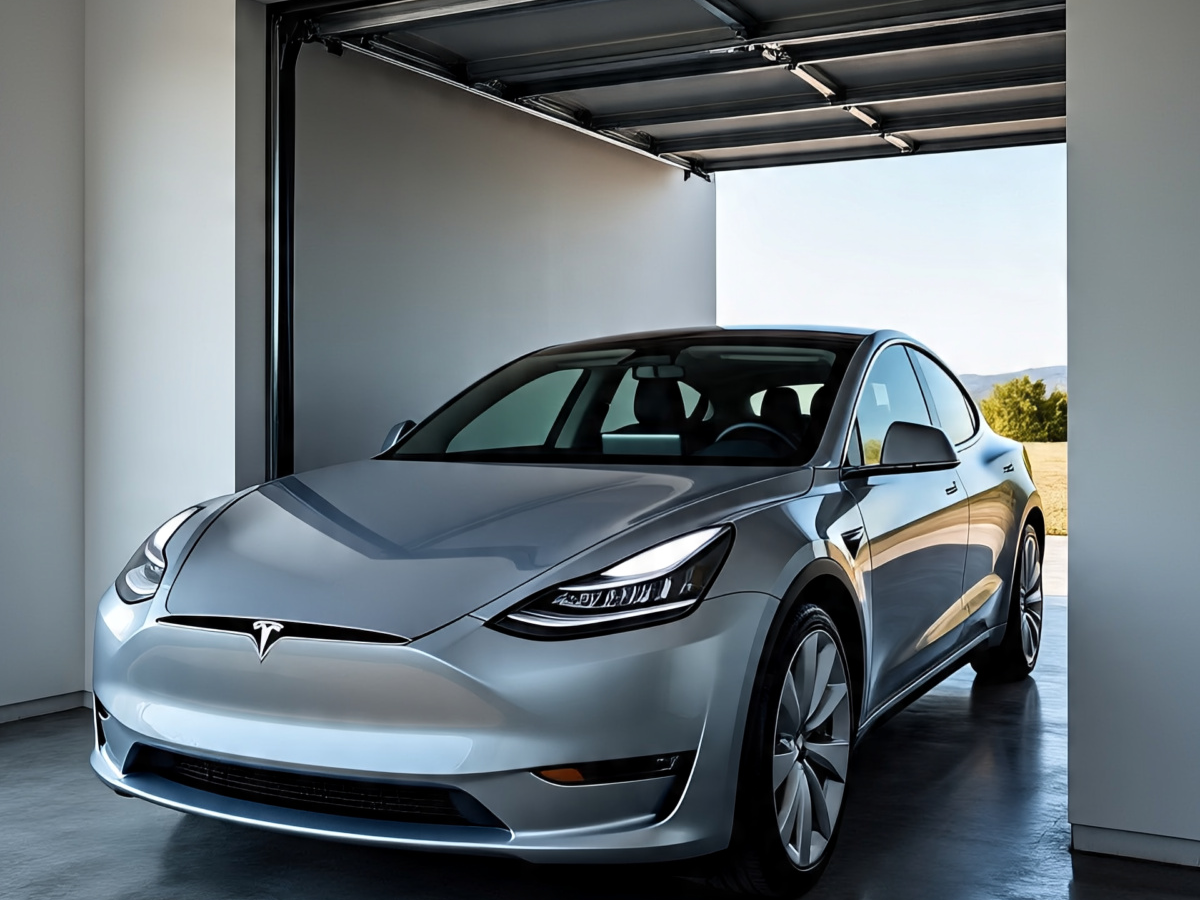 Tesla Model Y features and interior view