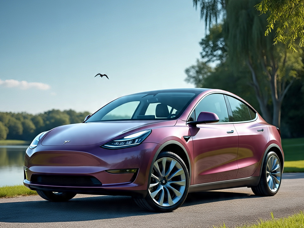 Tesla Model Y electric SUV in India launch event
