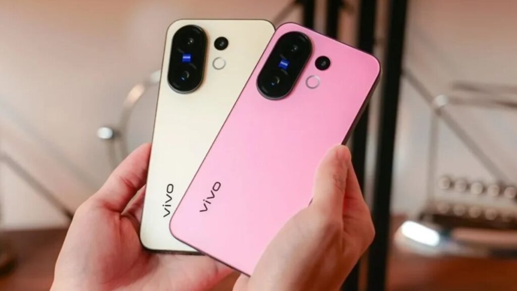 Vivo X Fold 5 foldable smartphone in Titanium Grey, showcasing slim design