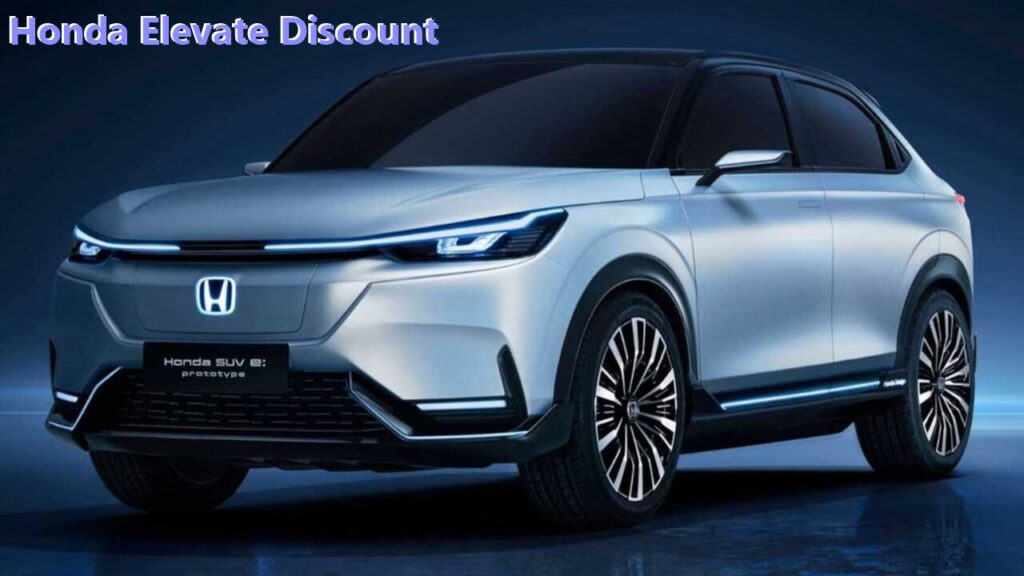 Honda Elevate SUV parked in a scenic location, showcasing its sleek design and modern features.
