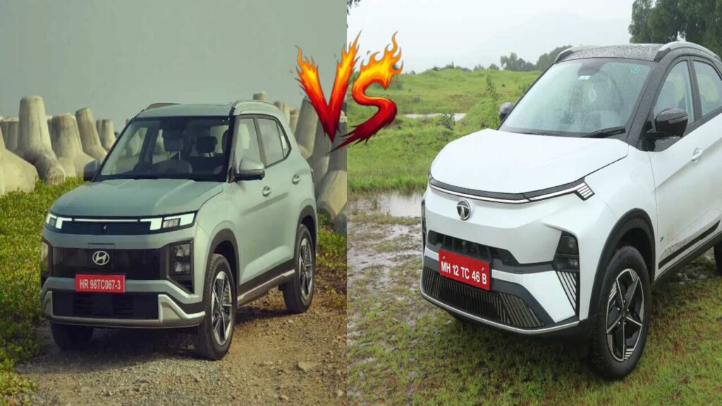 Tata Nexon EV in action on Indian roads with modern design and electric features.