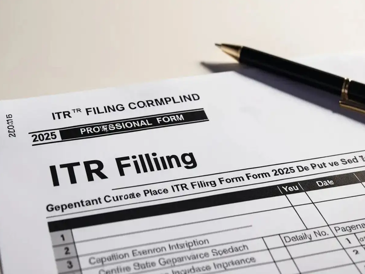 Illustration of a calendar with September 15, 2025, marked for ITR filing deadline, representing tax extension concerns.