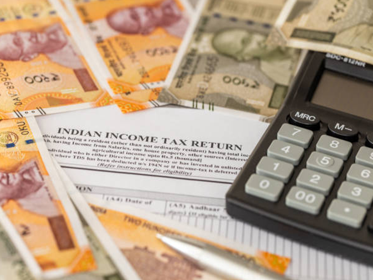 Illustration of filing ITR online with multiple income sources