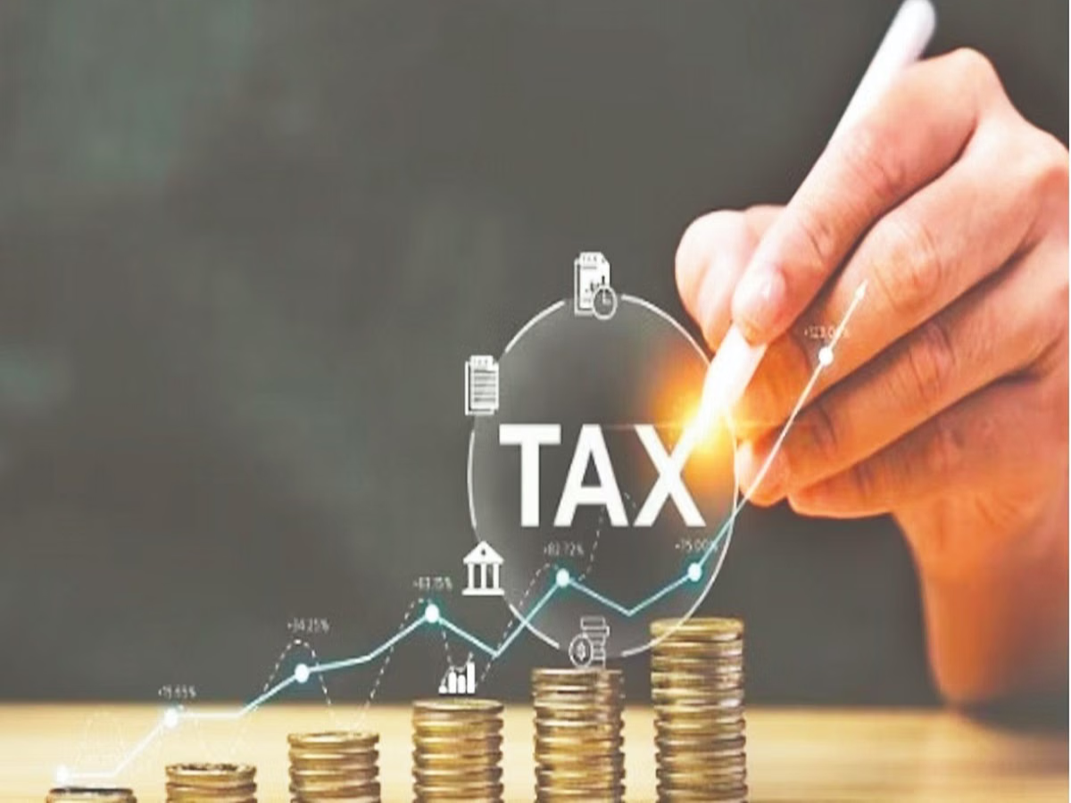 Finance Minister Nirmala Sitharaman announcing tax exemptions during budget 2025 speech