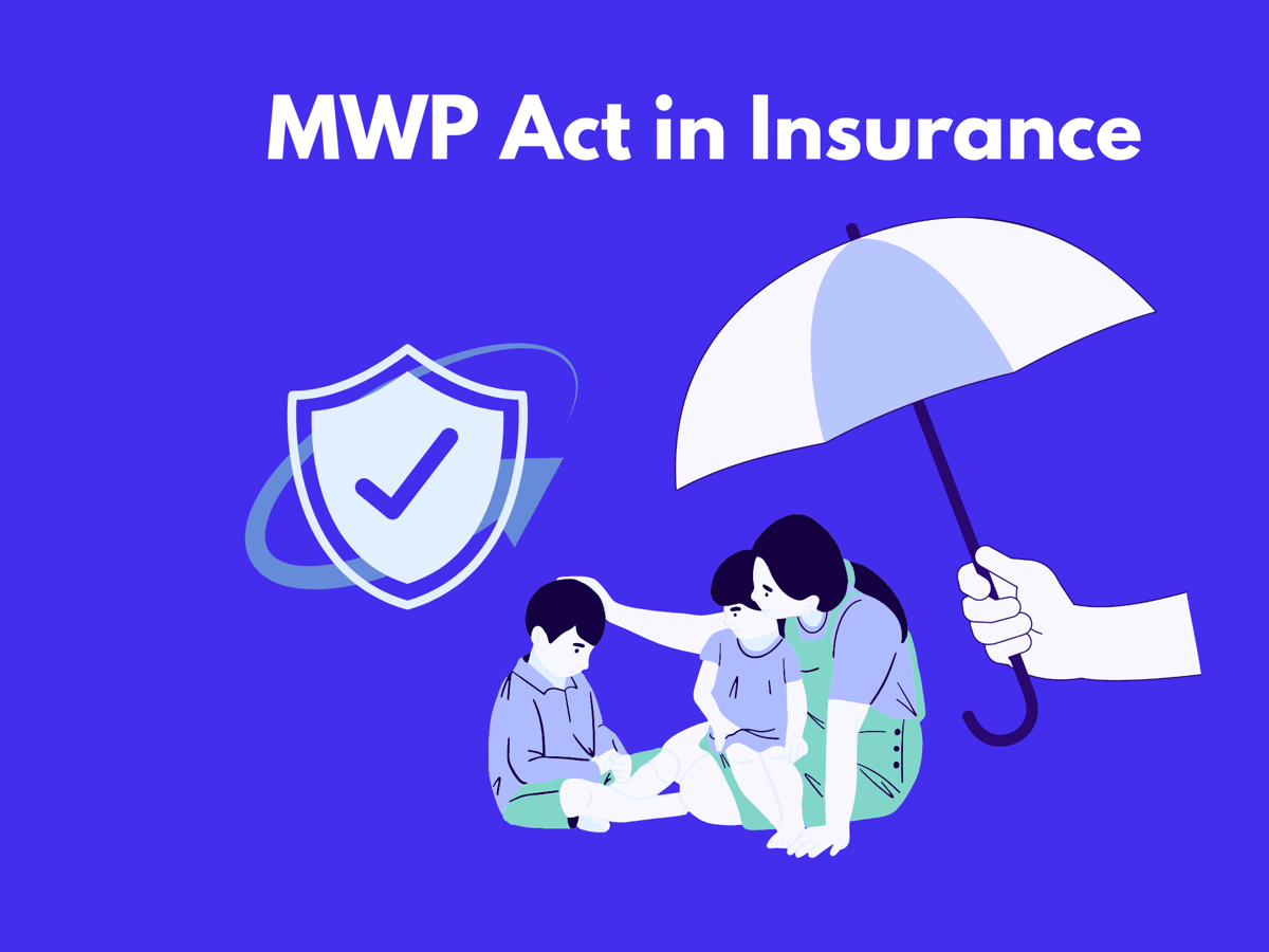 A woman receiving an insurance policy document, representing financial security under MWPA.