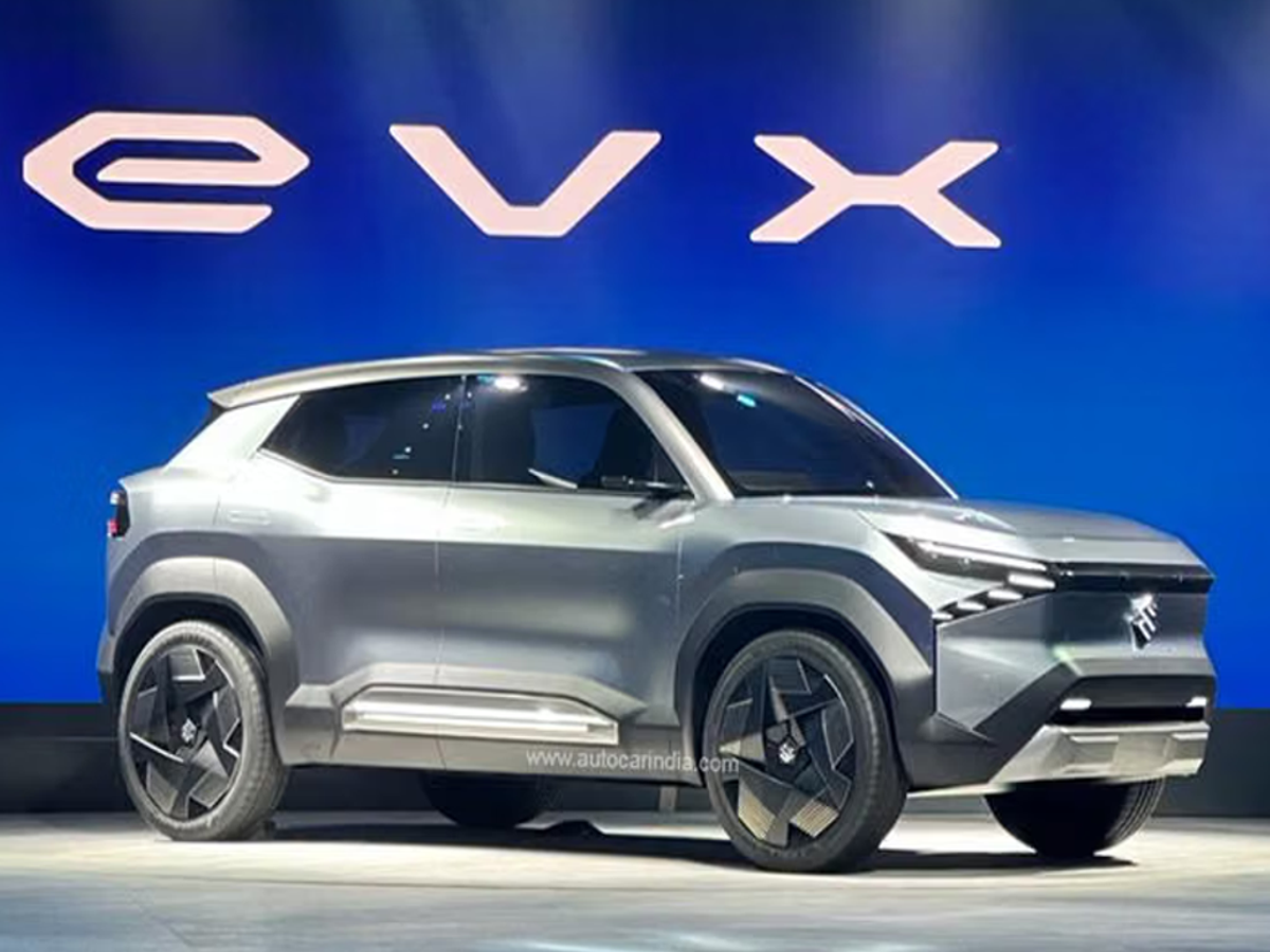 Maruti Suzuki eVX SUV with reliable build and long-range battery.