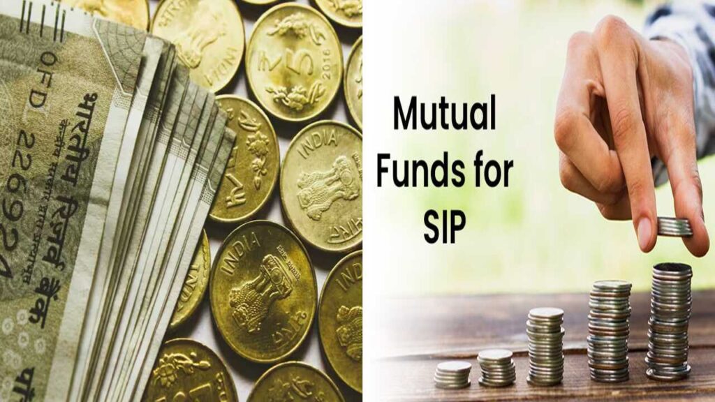 Illustration of a piggy bank with growing coins, representing mutual fund SIP growth for retirement.