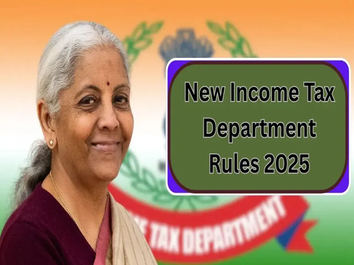 Illustration of Indian currency notes being deposited into a savings account, representing cash deposit limits under the Income Tax Act 2025.